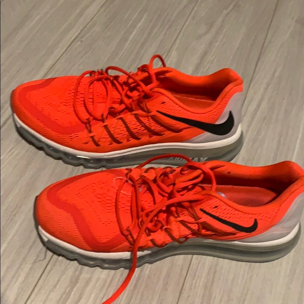 Barely Worn Nike Air Max - Orange Size 10.5